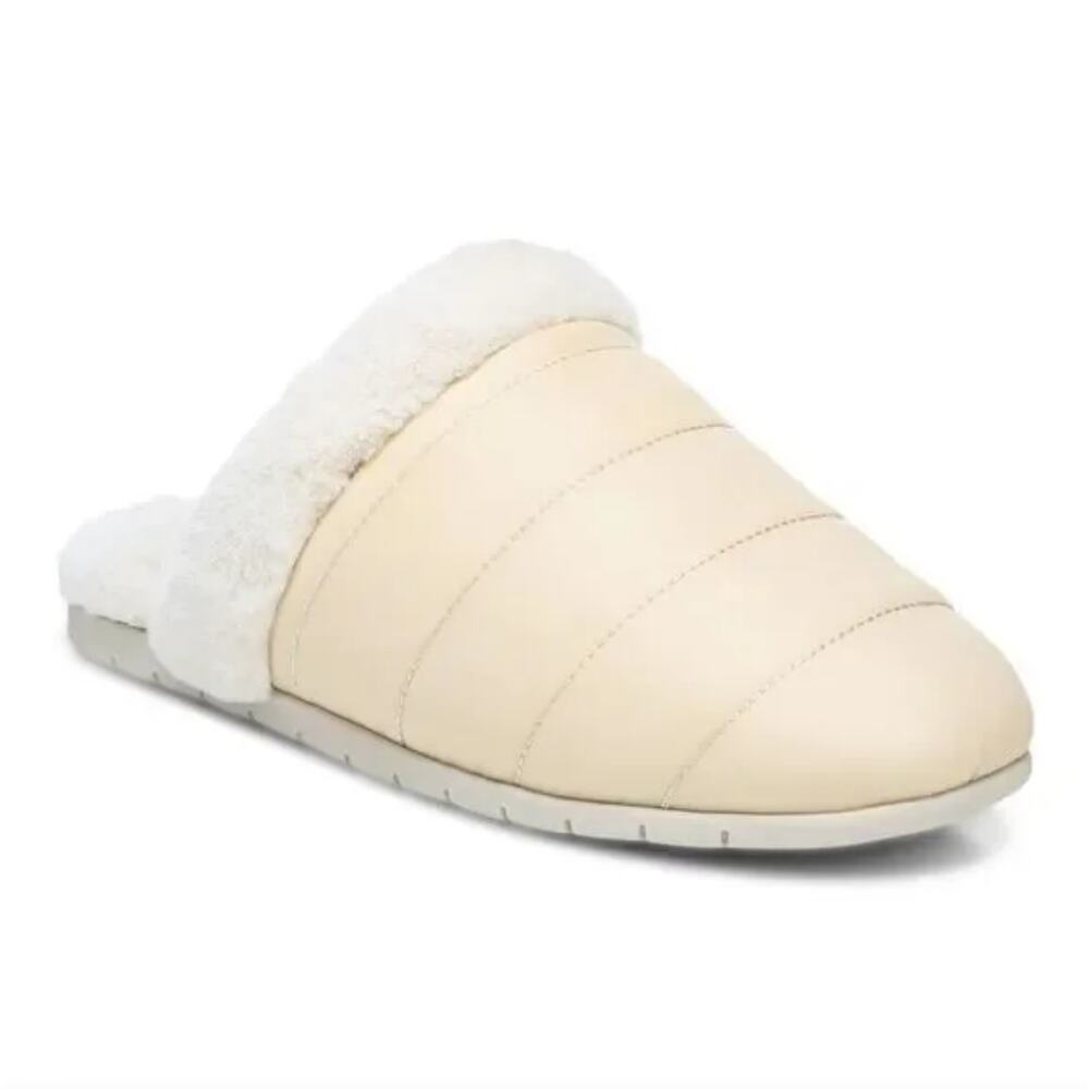 Vionic Tan Mules with Plush Lining
